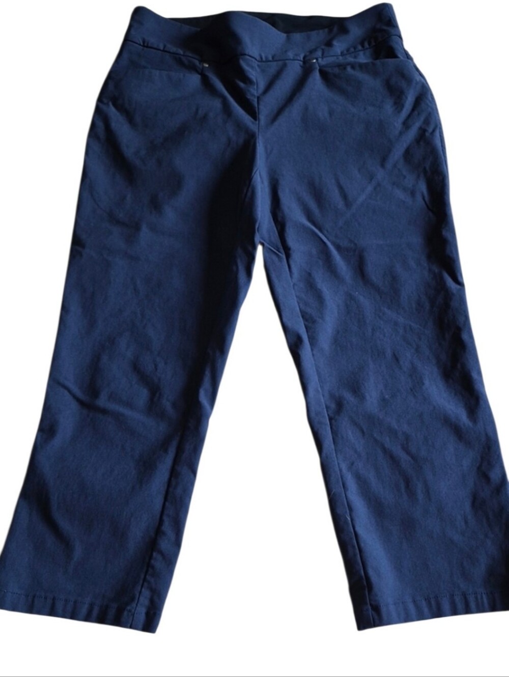 PGA TOUR Blue Pull On Stretch Golf Pants Women's Medium Athletic
